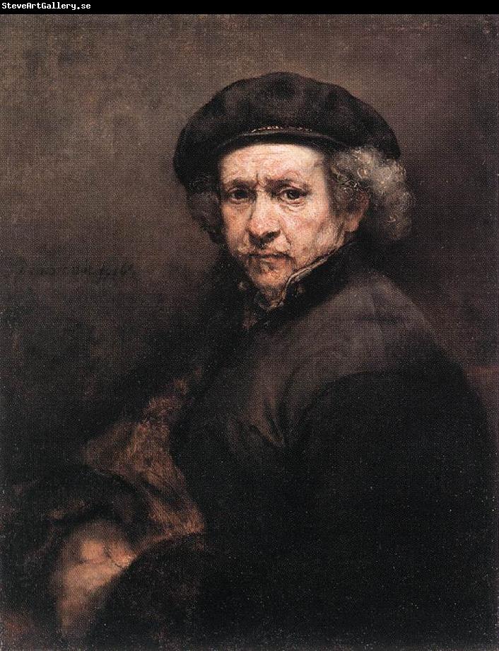 REMBRANDT Harmenszoon van Rijn Self-Portrait 88